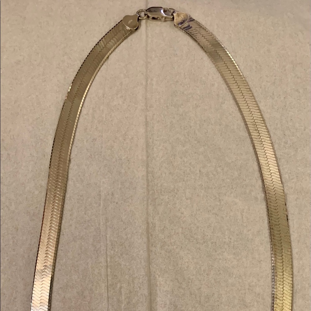 925 Silver Herringbone Chain- 25”